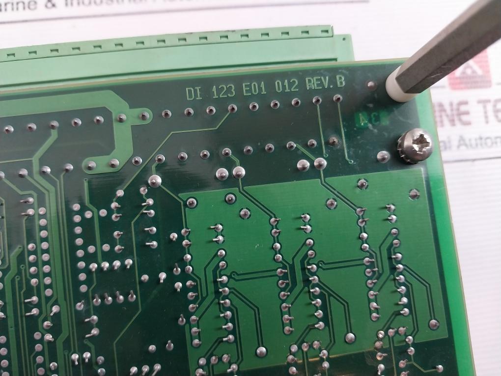 Kitron Di 123 E01 012 Rev. B Pcb Card