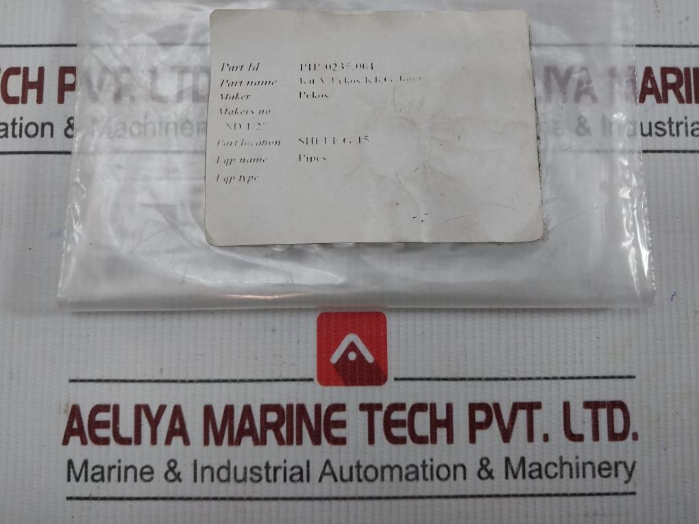 Kkg Joint Kit For Cryogenic Nitrogen Valve Pekos Nd 1/2