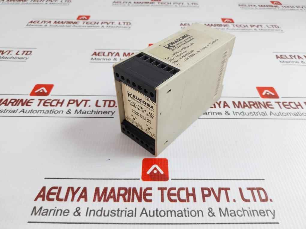 Klaschka 100-300Vac Power Measuring Relay Wus2/100Ba-1.60