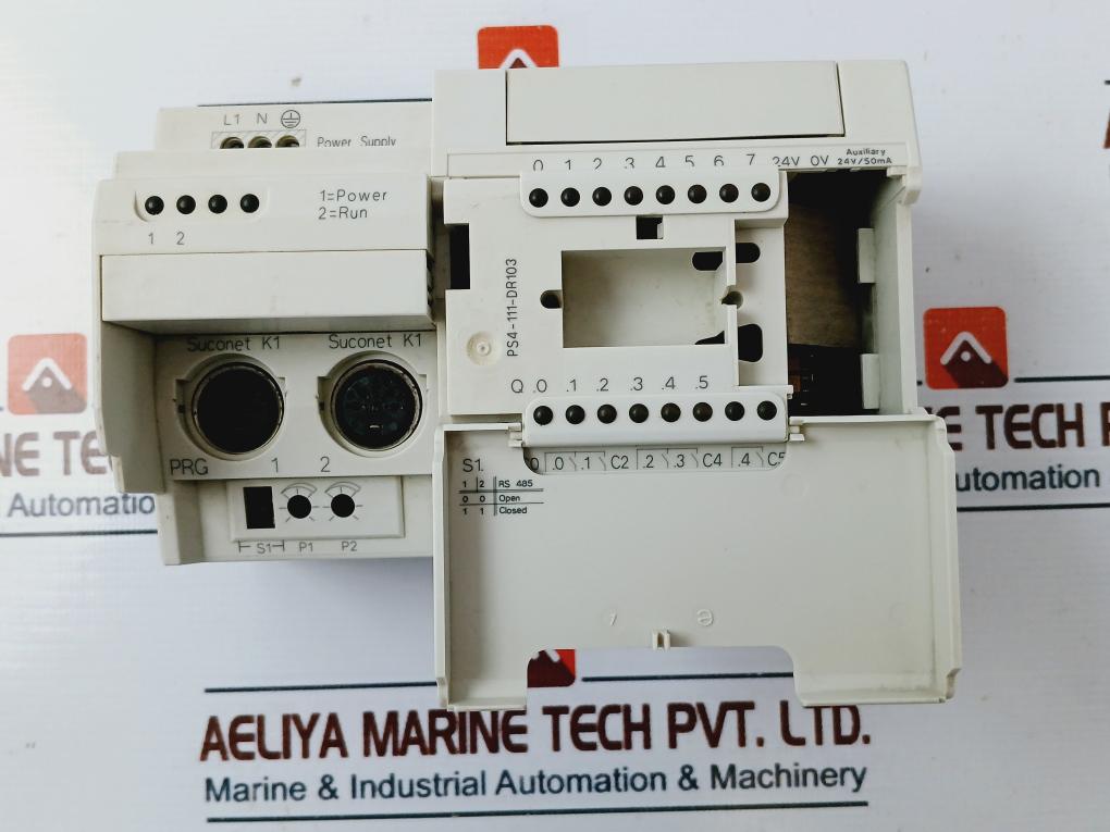 Klockner Moeller Ps4-111-dr1 Compact Programmable Logic Controller 24Vdc 6Ma