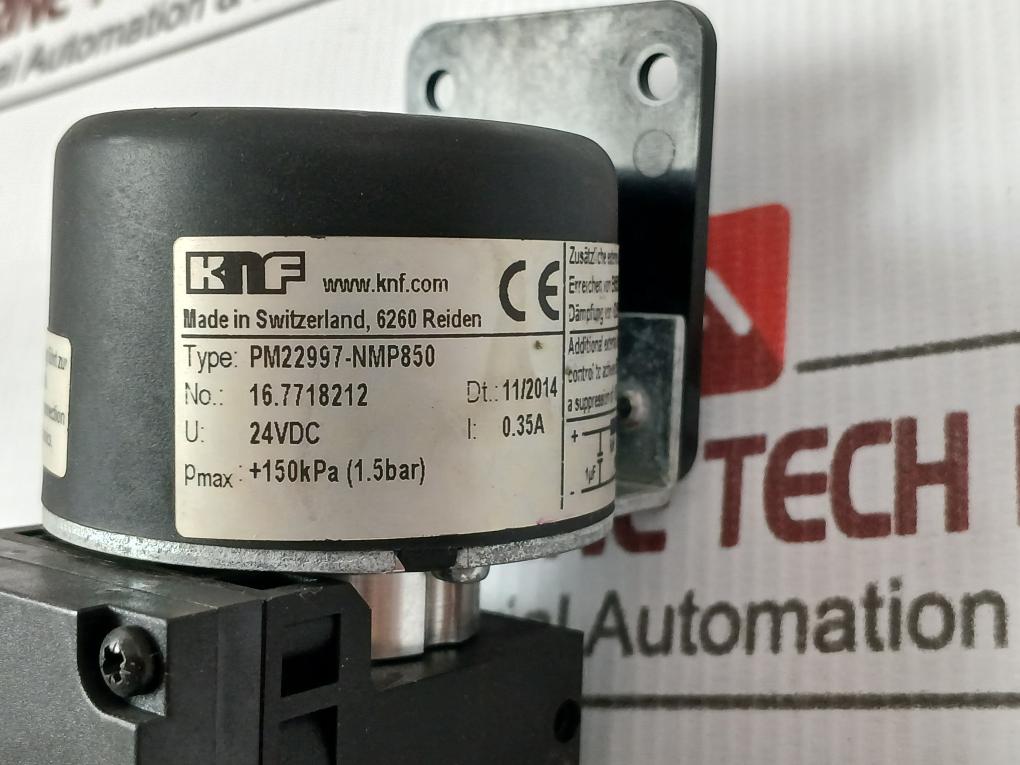 Knf Pm22997-nmp850 Diaphragm Micropump 24Vdc 1.5 Bar