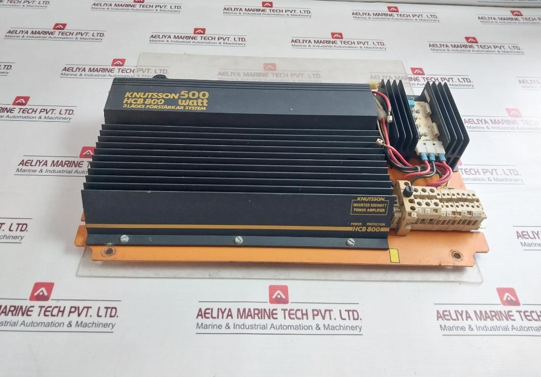 Knutsson Hcb 800 Inverted Power Amplifier 500 Watt