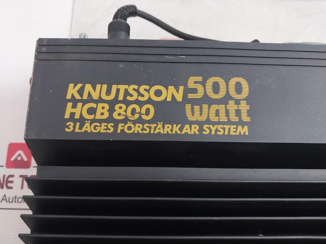 Knutsson Hcb 800 Inverted Power Amplifier 500 Watt