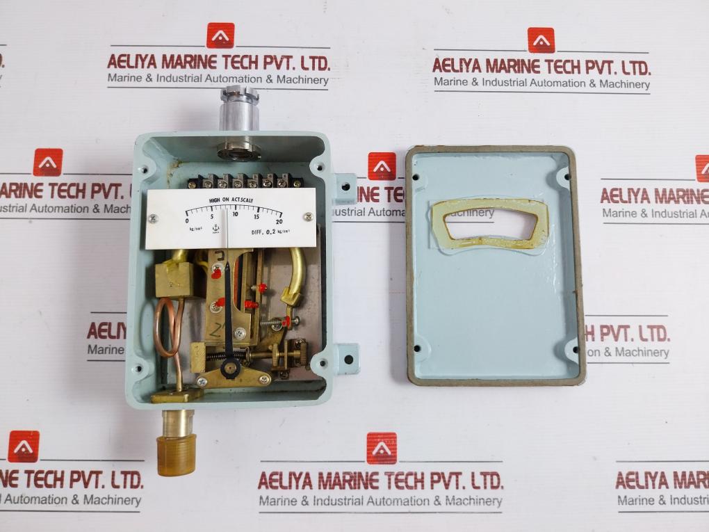 Kobata Pressure Switch 25Kg/Cm2 15A Ba-2C Ac 110 V