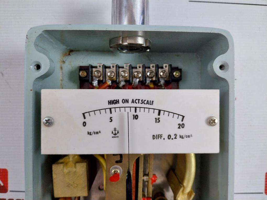 Kobata Pressure Switch 25Kg/Cm2 15A Ba-2C Ac 110 V