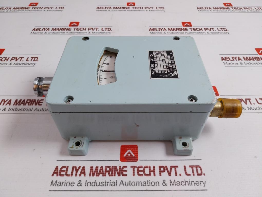 Kobata Pressure Switch 25Kg/Cm2 15A Ba-2C Ac 110 V