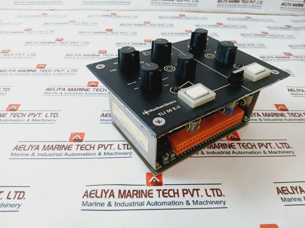 Kockum Sonics Tli 50 E-2 Signal Controller 24V Dc 110V Ac 214.00.082