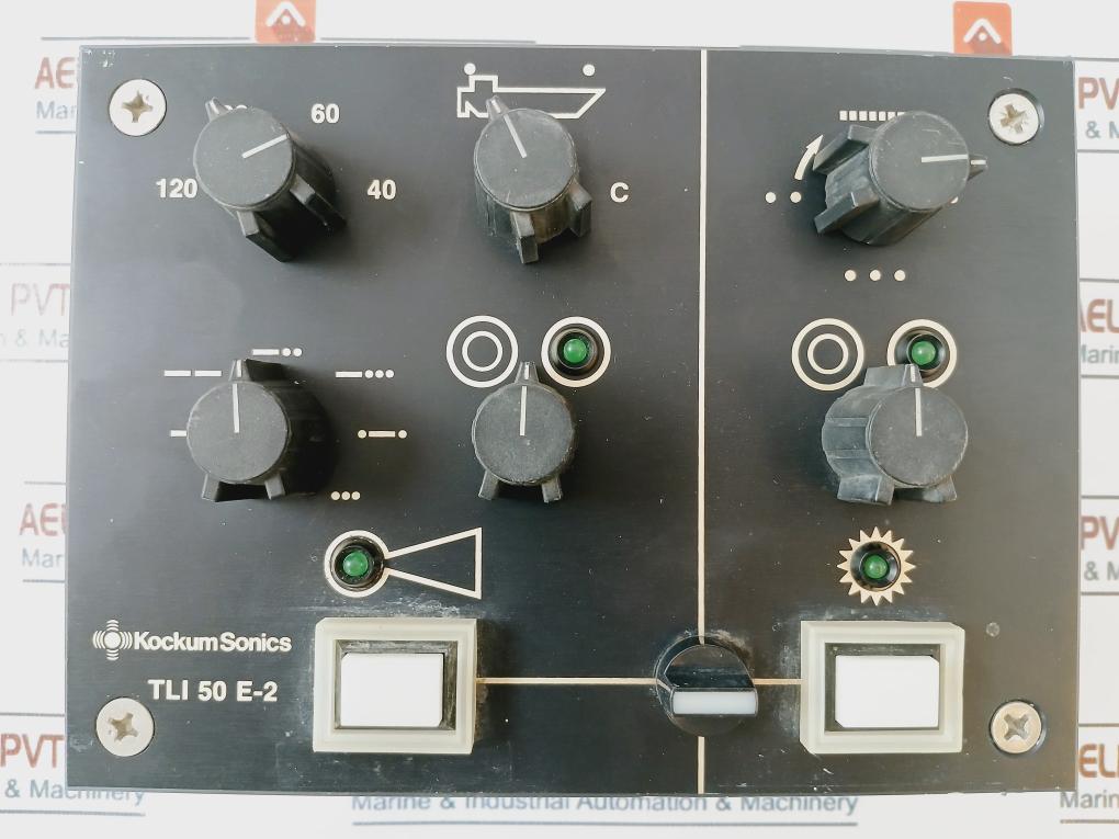 Kockum Sonics Tli 50 E-2 Signal Controller 24V Dc 110V Ac 214.00.082