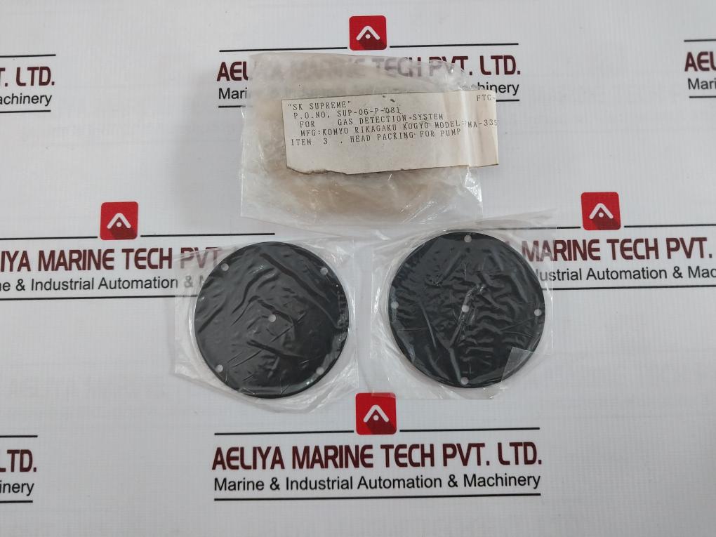 Komyo Mx-808W Head Packing Set For Pump 3 Fma-335Ur, 832-100.004 Fma-335Ur