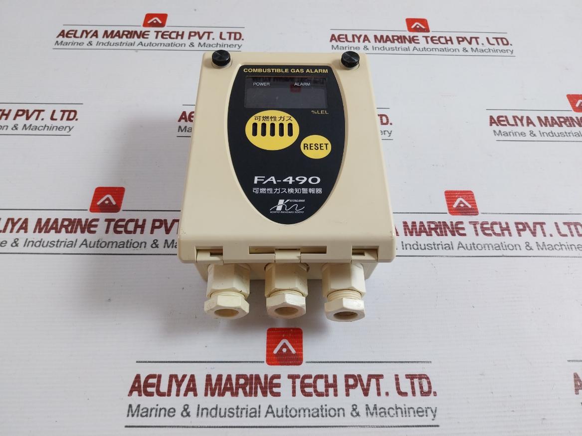 Komyo Rikagaku Kogyo Dc24V Combustible Gas Detection Alarm Unit Fa-490
