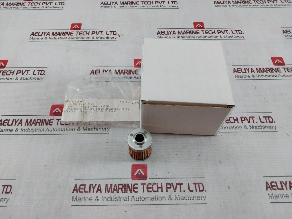 Lot of 3X KOMYO RIKAGAKU KOGYO Paper Filter KG-T 23X32 Paper Filter FMA-7F-9W
