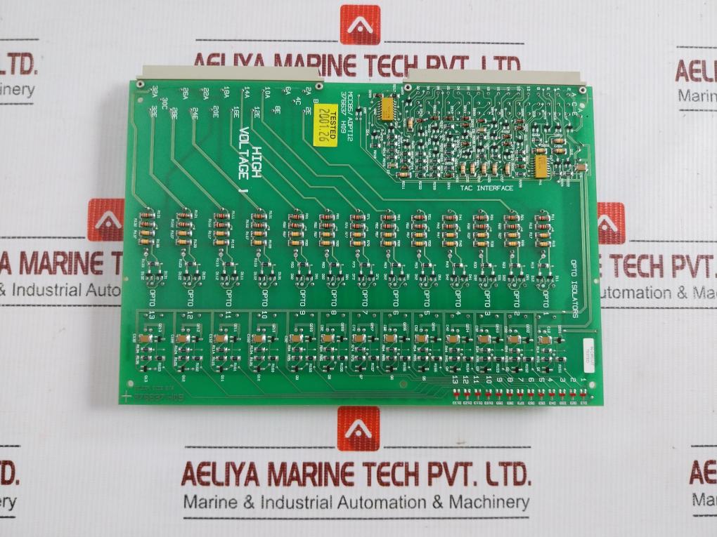 Kone-Rev-3-1-Opto-Isolator-Adapter-Pcb-Card-125v-376637-H09-4