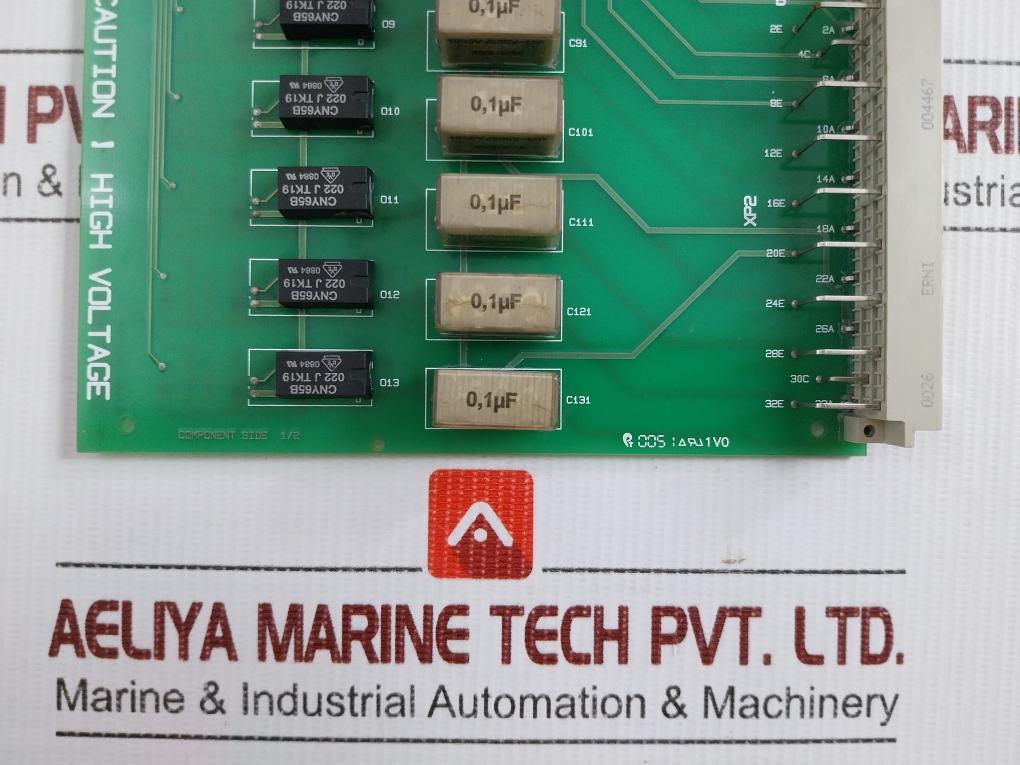 Kone-Rev-3-1-Opto-Isolator-Adapter-Pcb-Card-125v-376637-H09-8