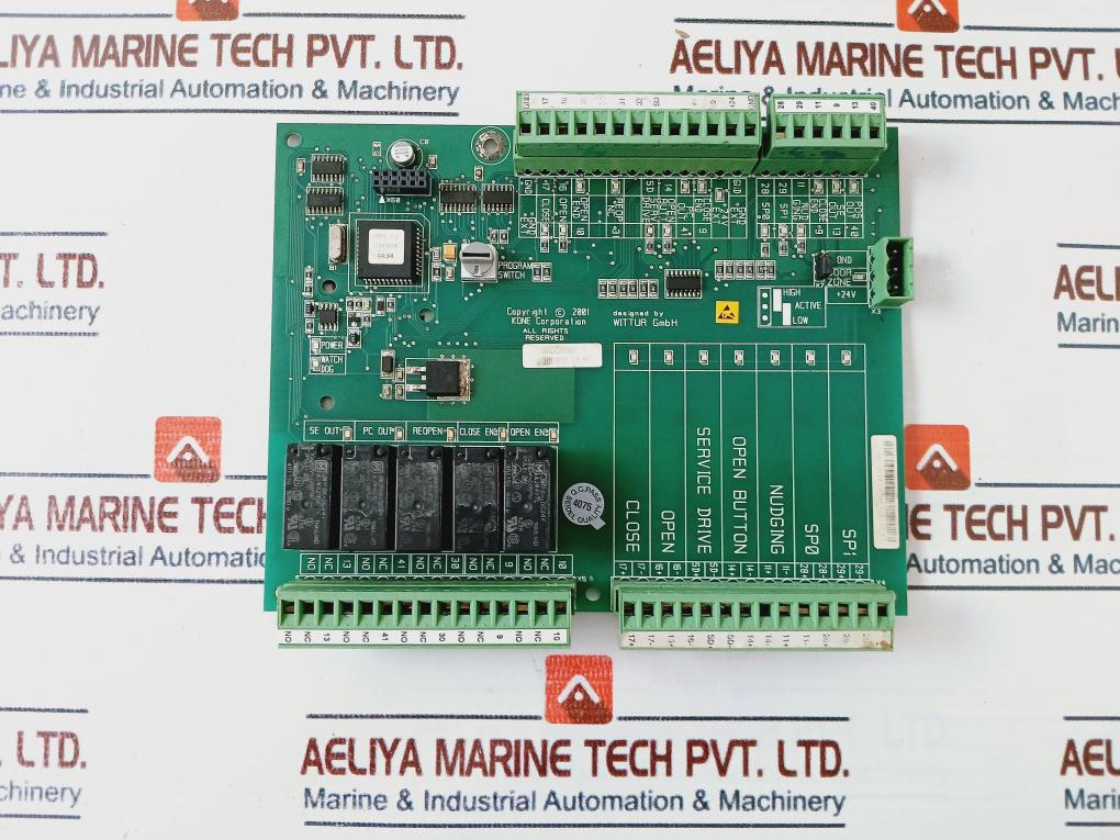 Kone Km604000G01 Printed Circuit Board E229342