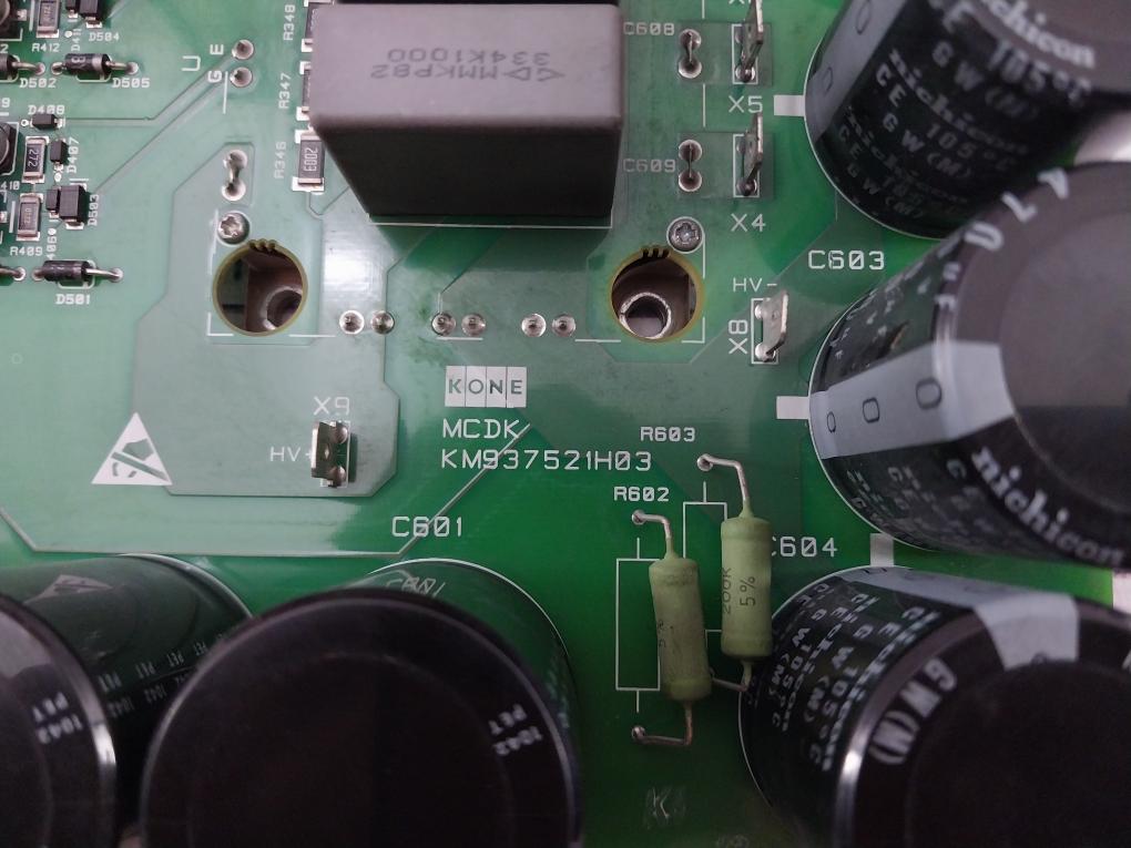 Kone Km937520g01 Inverter High Voltage On Board 75a 1200v