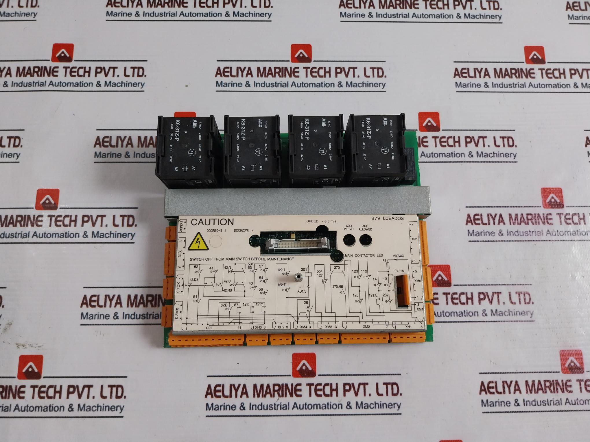 Kone Lce Ados 379 Safety Circuit Board 760383 H01