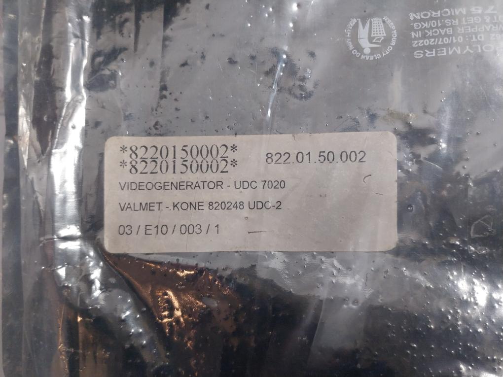 Kone Video Generator Pcb Module Udc-2
