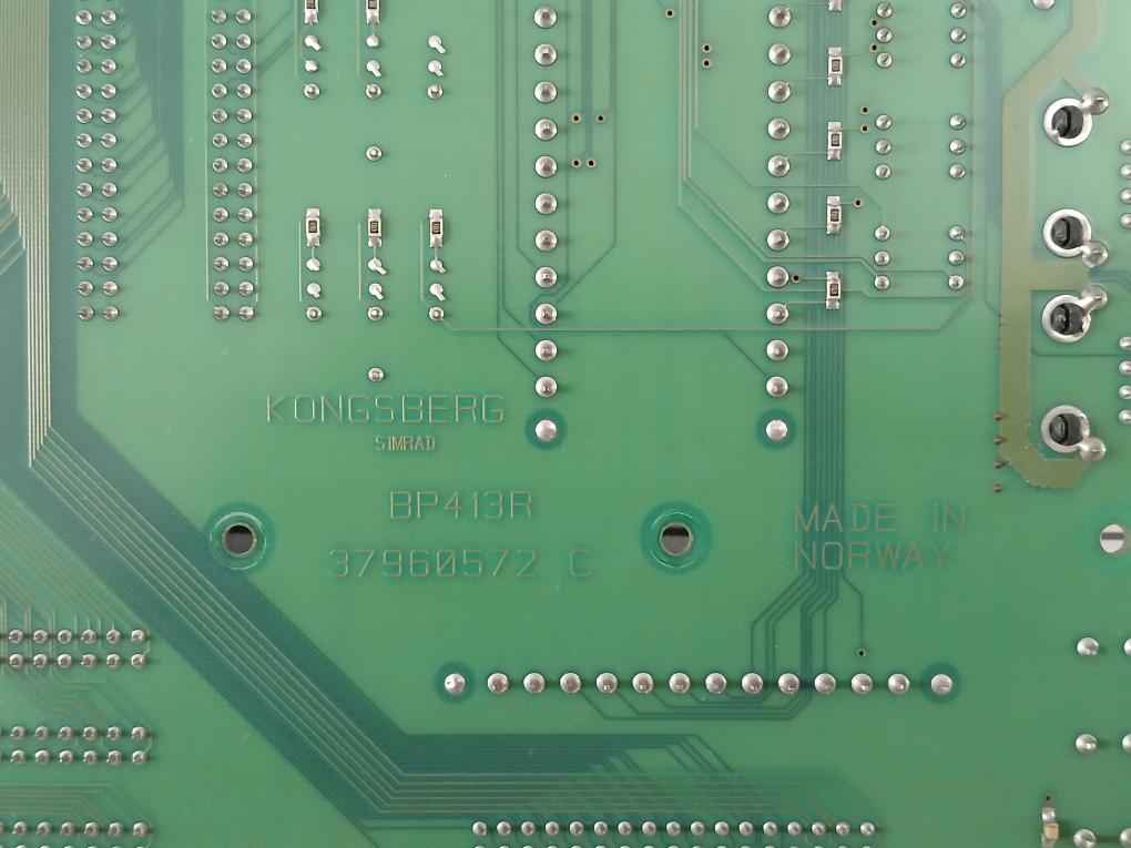 Kongsberg 37960580 A Simrad Backplane Pcb Unit