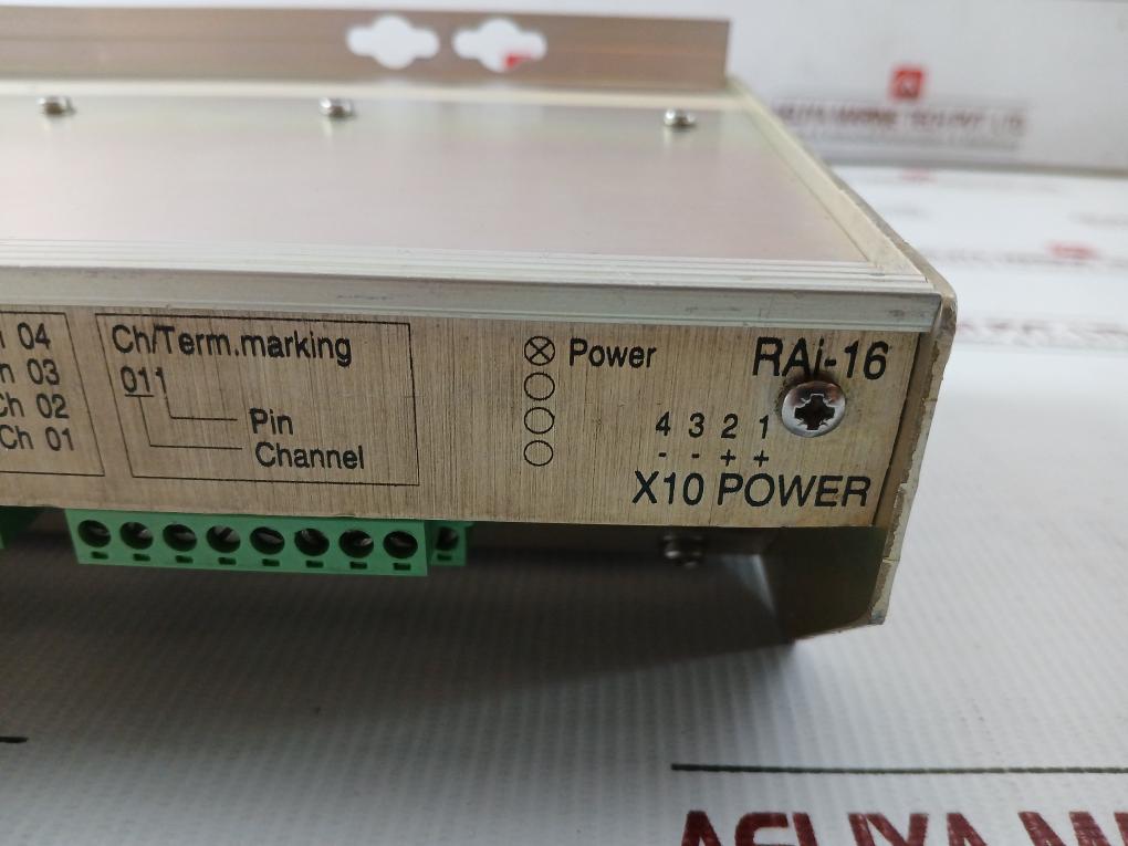 Kongsberg 8100148 Revision.C Remote Analogue Input Module Rai-16