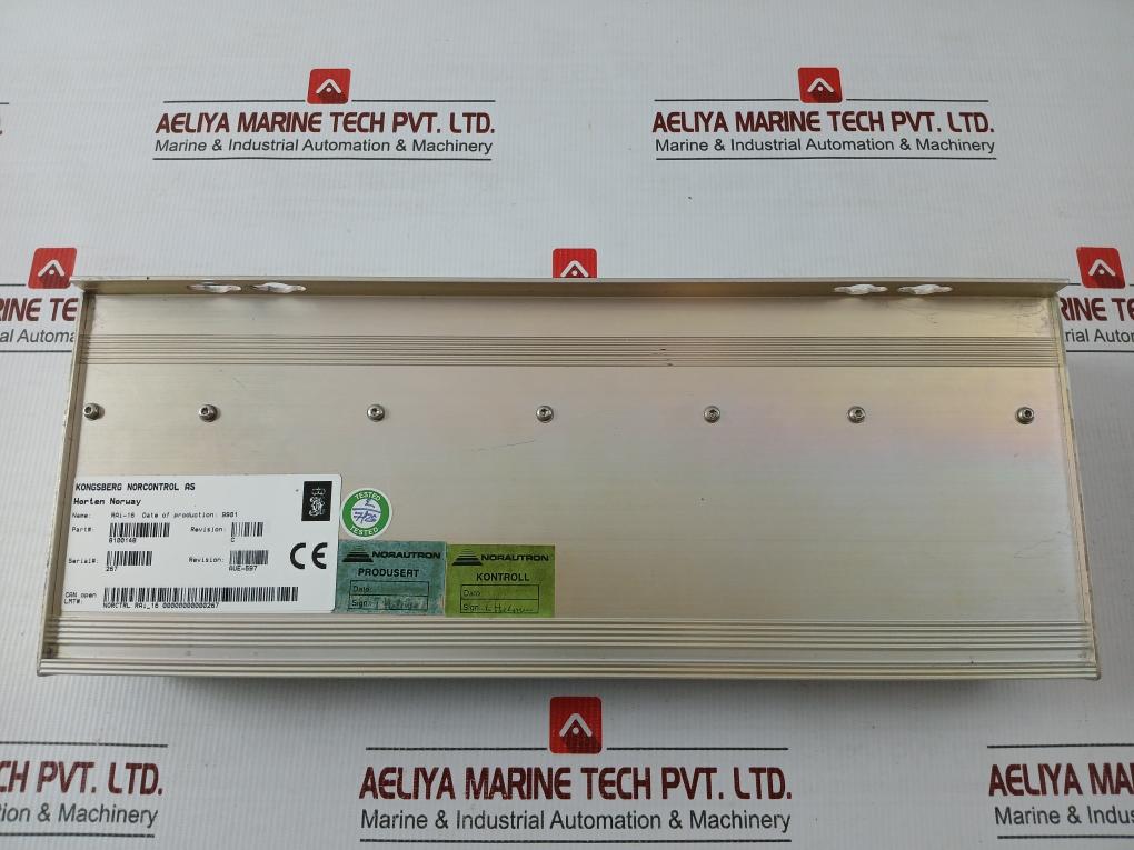 Kongsberg 8100148 Revision.C Remote Analogue Input Module Rai-16
