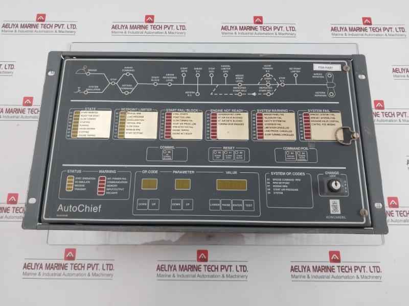 Kongsberg Autochief 4 Control Room Unit 8200022 Ac4 Ecr