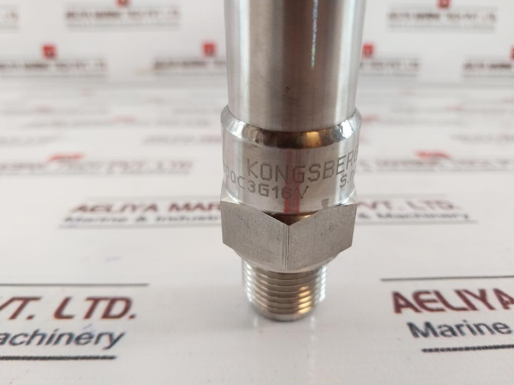 Kongsberg Gt300C3G16V Pressure Transmitter Used