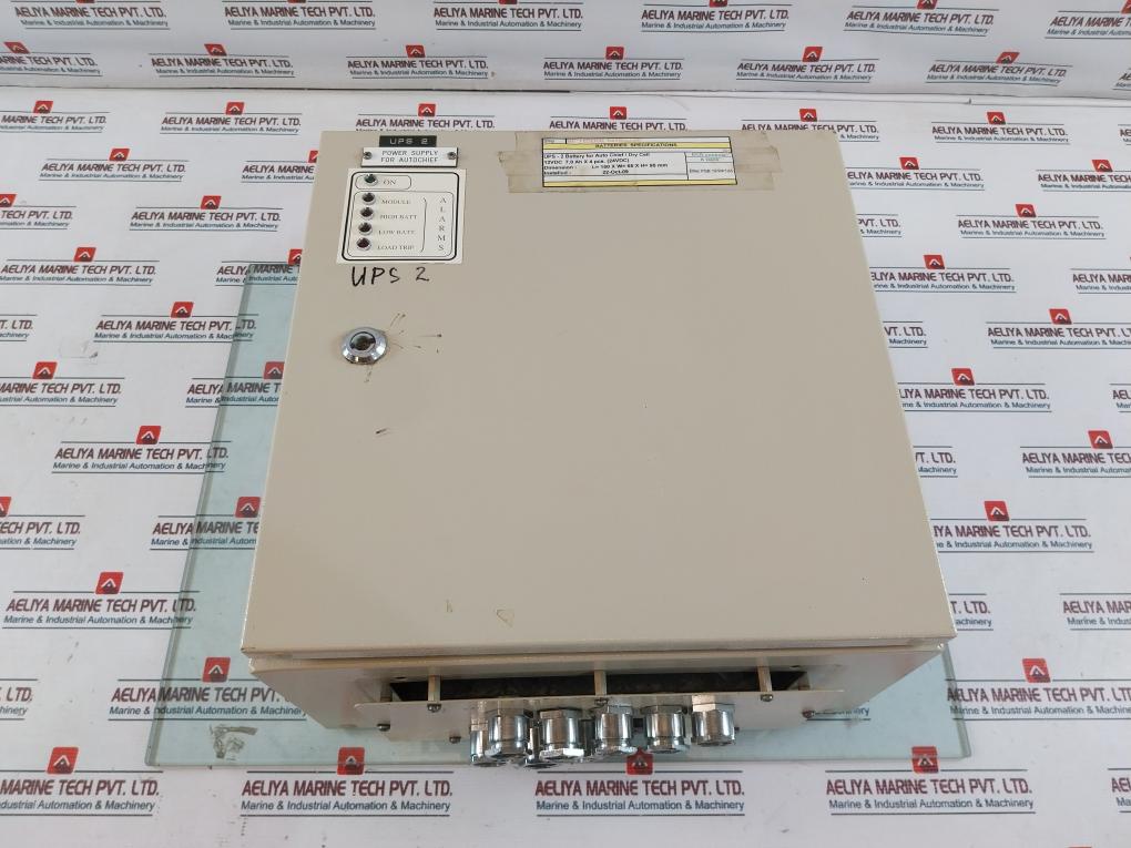 Kongsberg Norcontrol Eltek Psb 24/12/13Ah Uninterupt Power Supply 3800081
