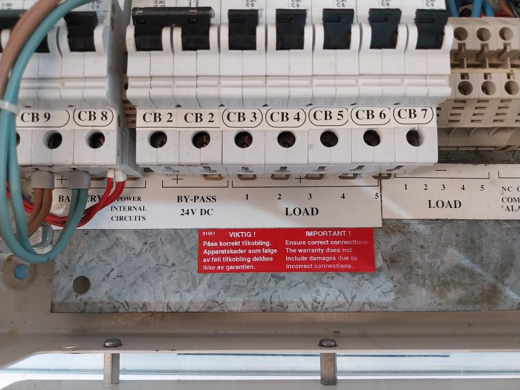 Kongsberg Eltek Psb 24/12/13Ah Uninterupt Power Supply 240951 Version: 002