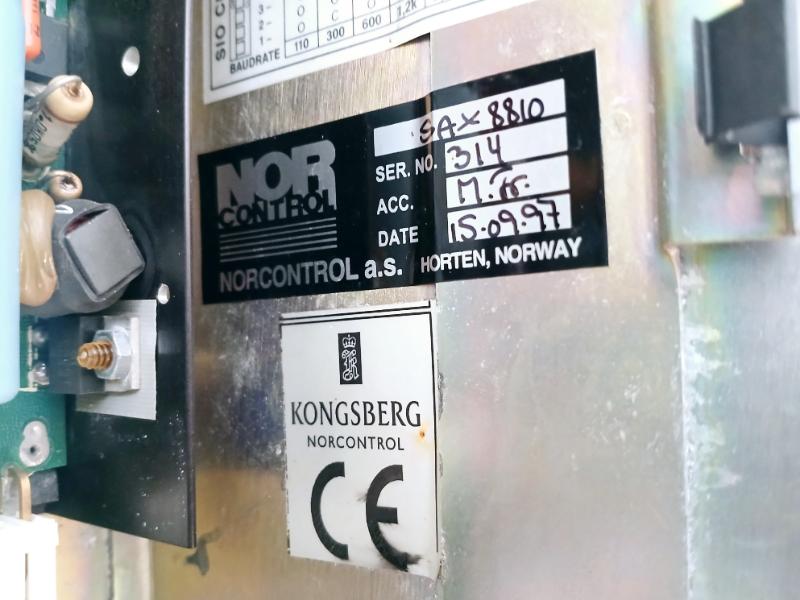 Norcontrol Sax 8810 Signal Acquisition Unit Rev-c