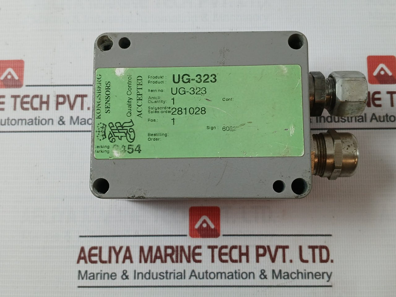 Kongsberg Ug-323 Connection Box Pos 1