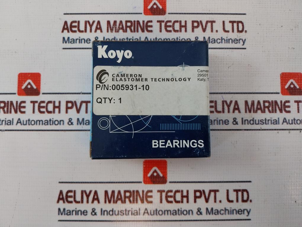 Lot of 8X Koyo 005931-10 Needle Roller Thrust Bearing TR234567