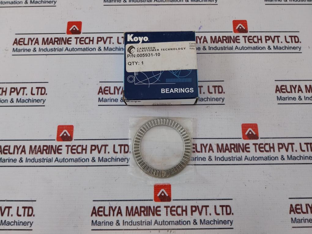 Lot of 5X Koyo 005931-10 Needle Roller Thrust Bearing TR83854