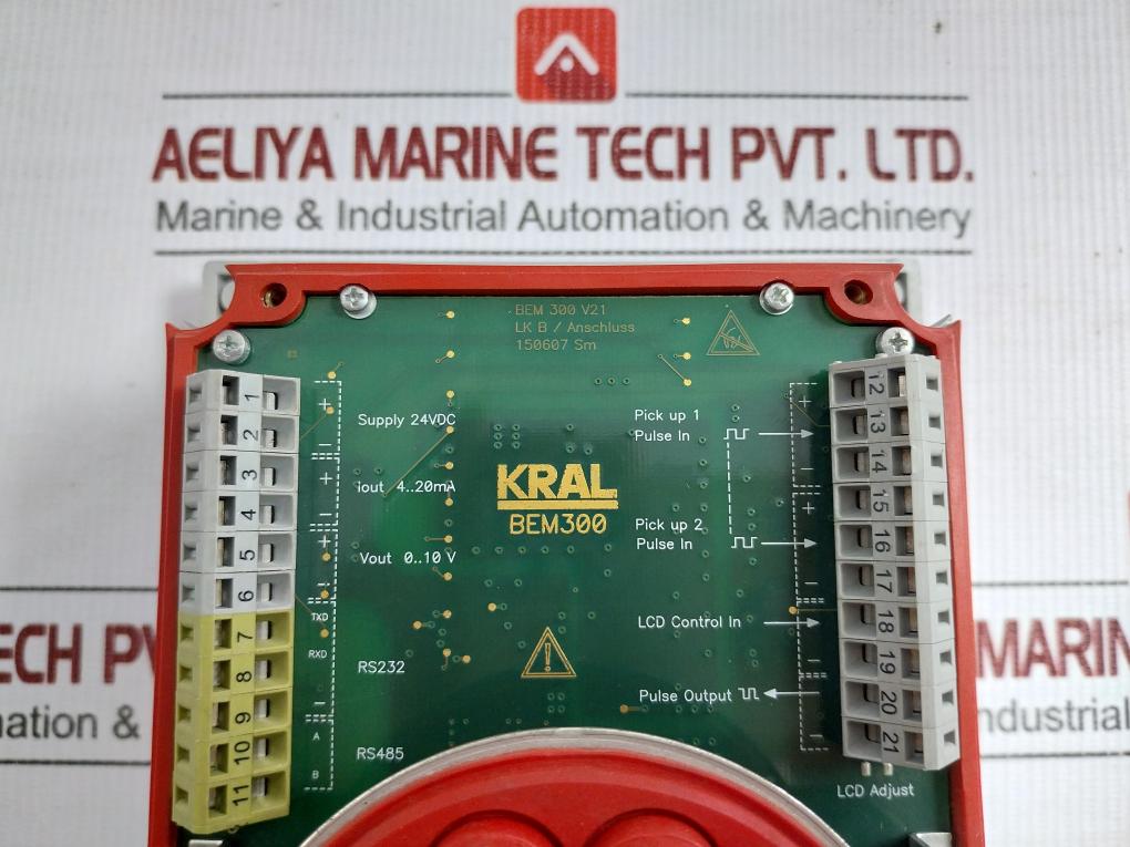 Kral Display Processing Unit 24Vdc 4-20Ma Bem 300