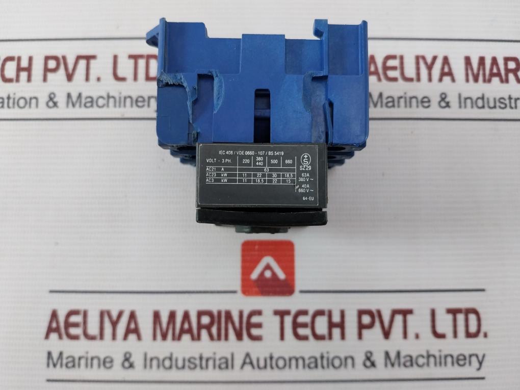 Kraus & Naimer Kg64B Disconnect Switch 40 Amp 600Vac 14 Awg-8Awg
