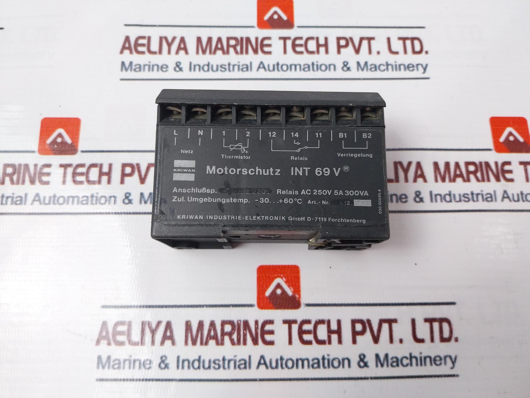 Kriwan Int 69 V Motor Protector Ac 250V 5A 300Va