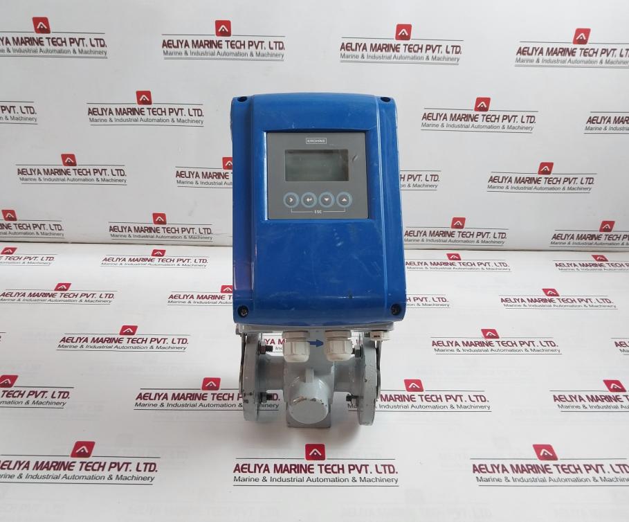Krohne Optiflux 2100C Basic I/O Electromagnetic Flowmeter 100-230Vac Ip67 78Ohm