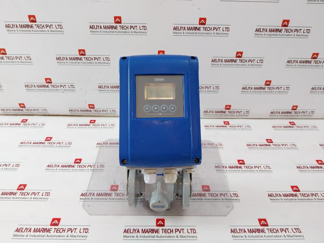 Krohne Optiflux 2100C Basic I/O Electromagnetic Flowmeter Ip67 78Ohm 100-230 Vac