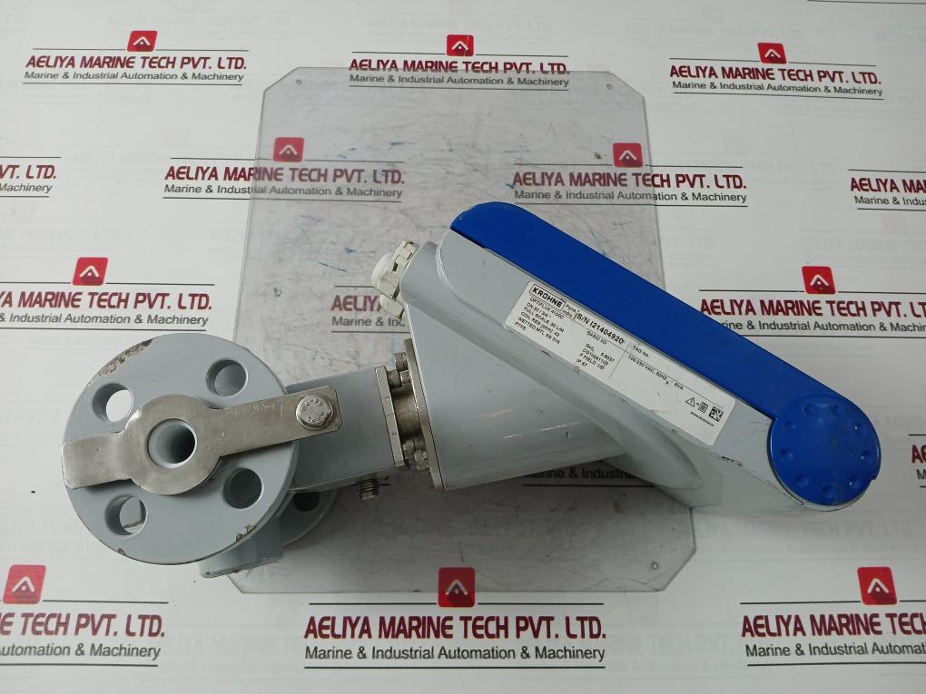 Krohne Optiflux 4100C Basic I/O Electromagnetic Flowmeter 100-230Vac Ip67 8Va