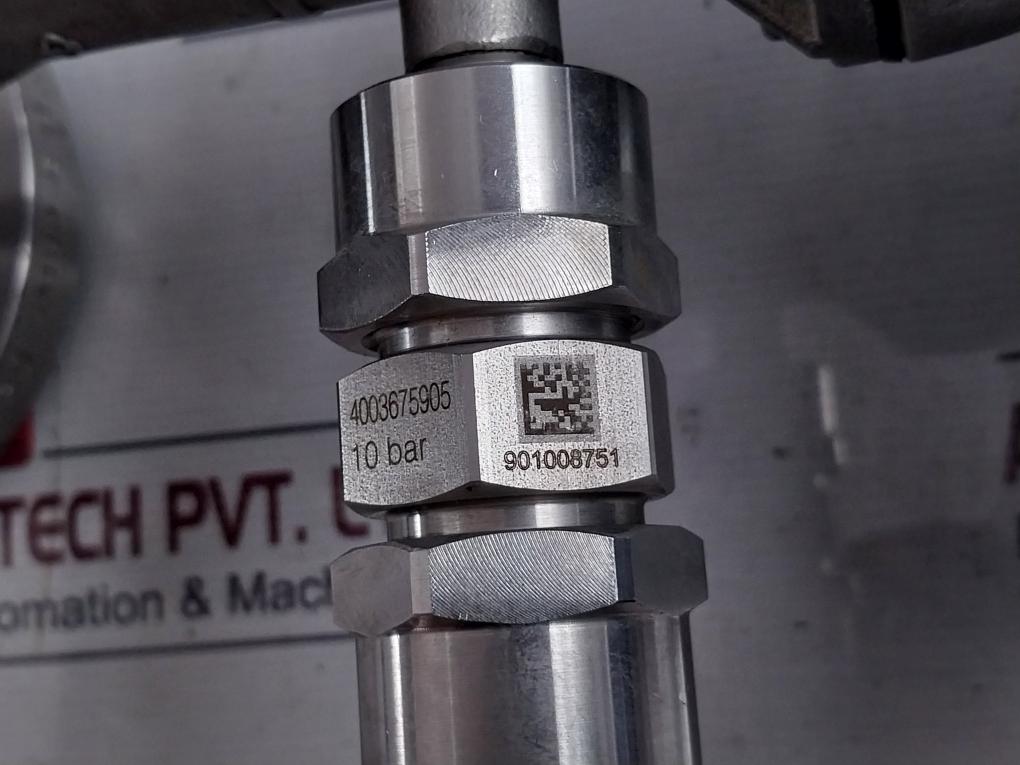 Krohne Optiswirl 4200 C Vortex Flowmeter W/ Integrated Temperature Sensor 10 Bar