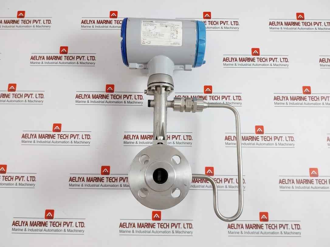 Krohne Optiswirl 4200 C Vortex Flowmeter W/ Integrated Temperature Sensor 10Bar