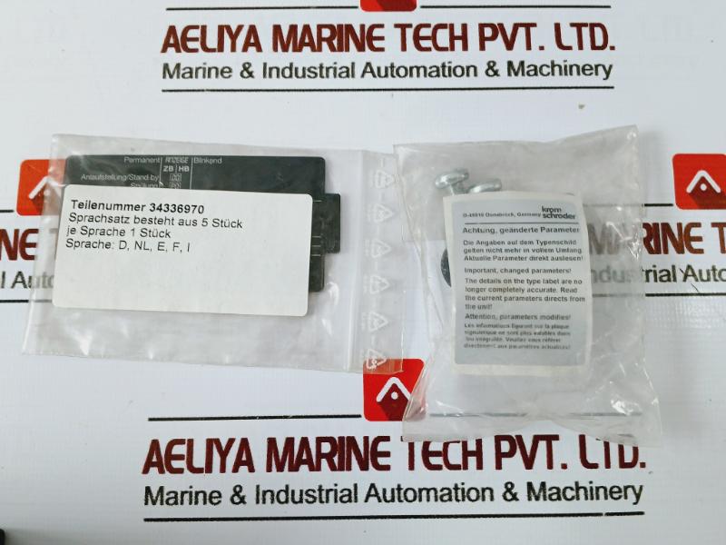 Krom Schroder Bcu460-5/1Lw3Gbb1/1 Burner Control Unit Ks88611644