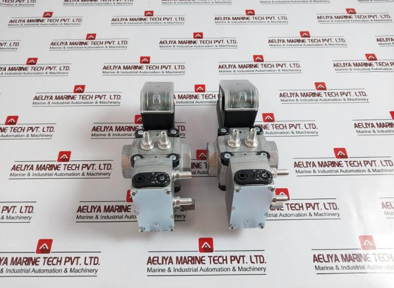 Krom Schroder Vag 125R/Nkae Pressure Regulator With Double Solenoid Valve 24 Vdc