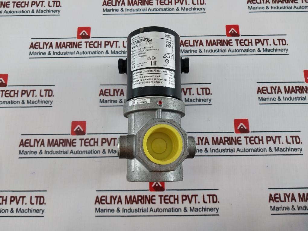 Kromschroder VG 25R02NQ31D Gas Solenoid Valve 200 MBAR 120V 50/60 HZ 85207220