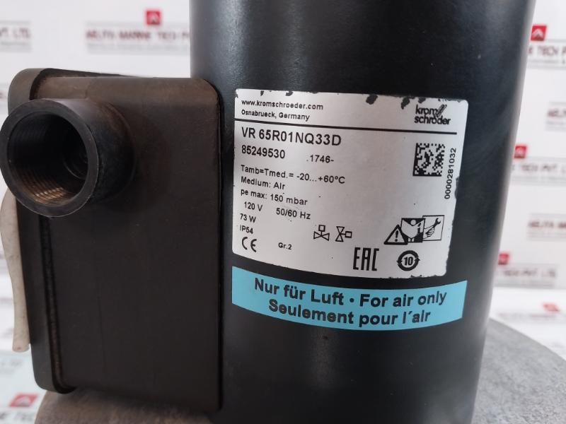 Kromschroder Vr 65R01Nq33D R2 1/2" 4105024 Solenoid Valve Ks85249530