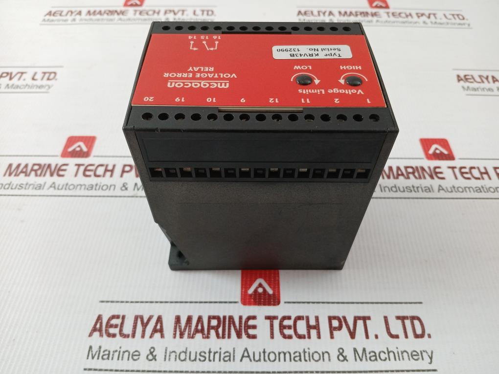 Krv43B Megacon Voltage Error Relay 100/120V 50/60Hz