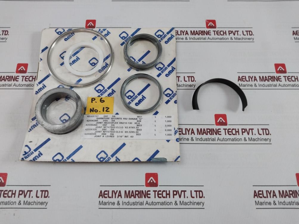 Ksb 42068757 Amri Mechanical Seal Kit 12" 42006266