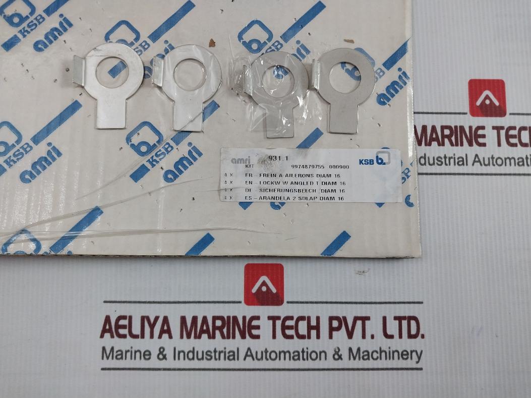 Ksb 42380124 Amri Bearing Kit Danais Flange 14" 9974879755-000900