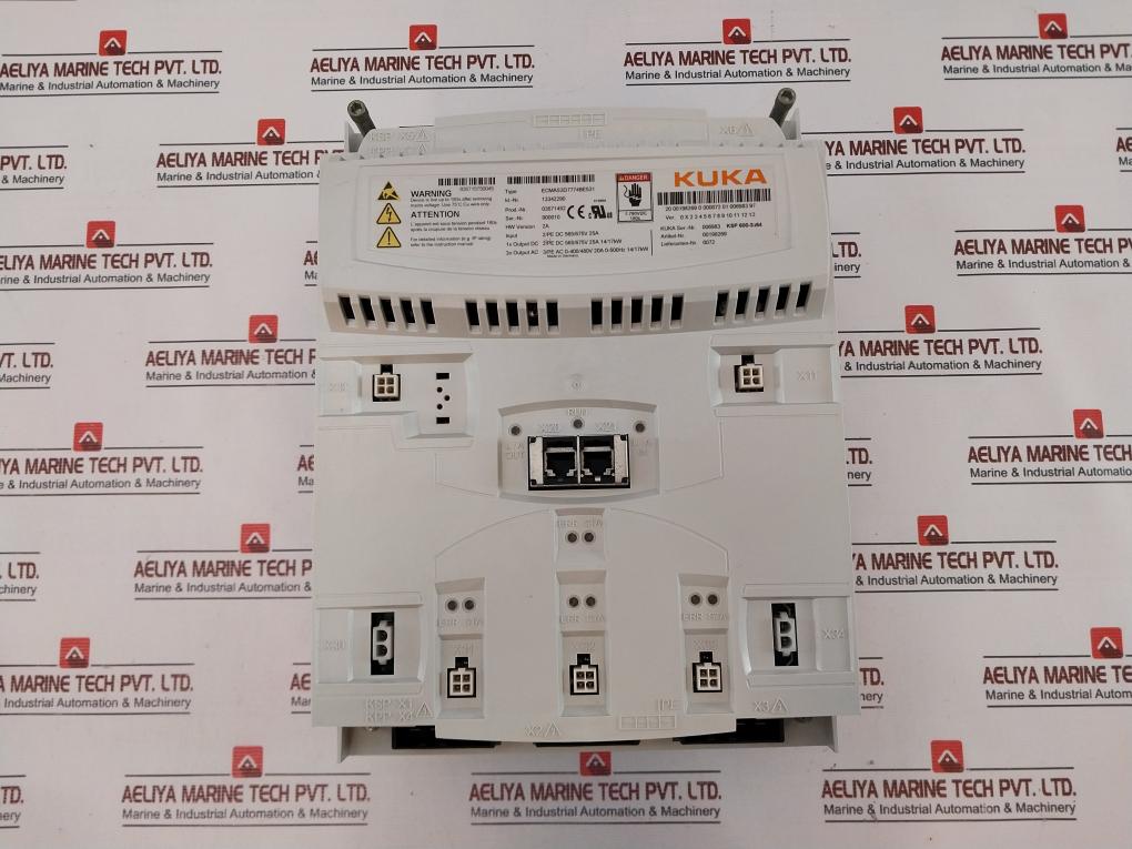Kuka Ksp 600-3X64 Servo Drive Ecmas3D7774Be531, Dc 565/675V 25A