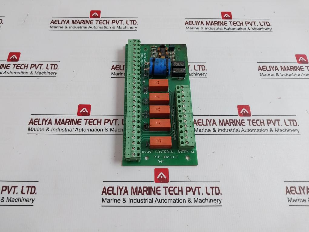 Kwant Controls 98033-e Telegraph Relay System Pcb