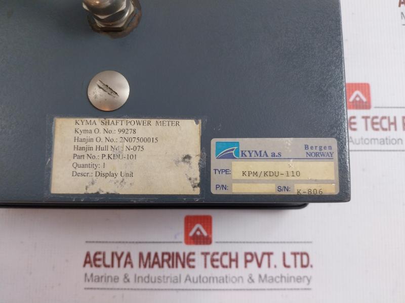 Performance Monitoring Display Unit Kdu-110 Kyma